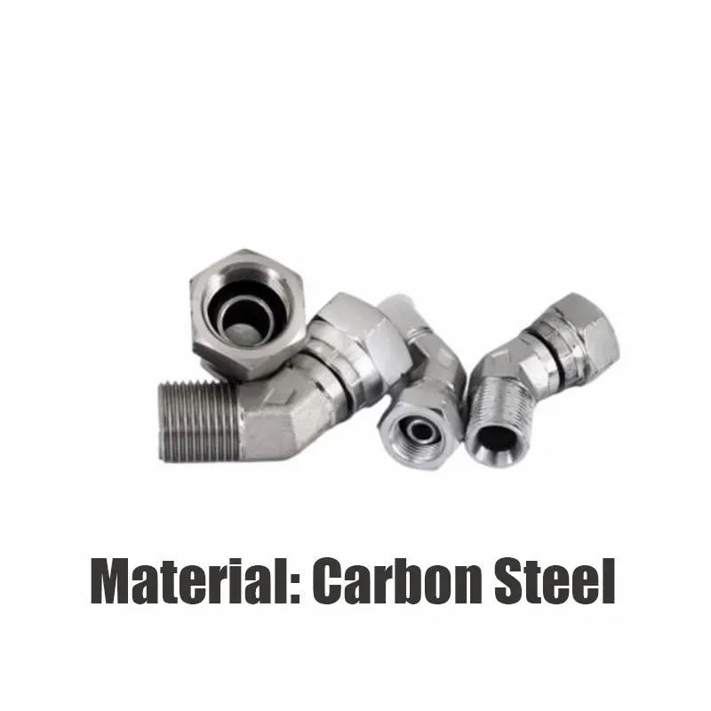45 Degree Hydraulic Joint waste connector Adapter Coupler
