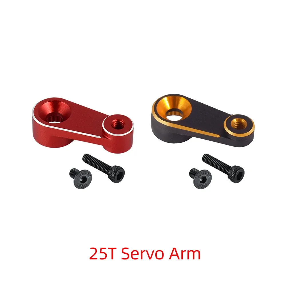 Servo Sterzo In Ottone 12g Per Traxxas TRX4M – Nero E Oro – Aggiornamento RC Crawler 1/18
