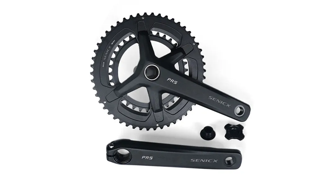 Road Crankset SENICX PR5 with BB Crank 170mm/172.5mm Chainring 50