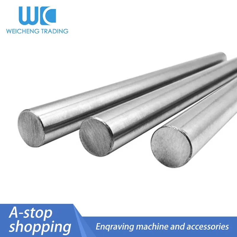 Linear Shaft CNC Rods 12 50mm Diameter Chromed Round Rails 100 1150mm ...