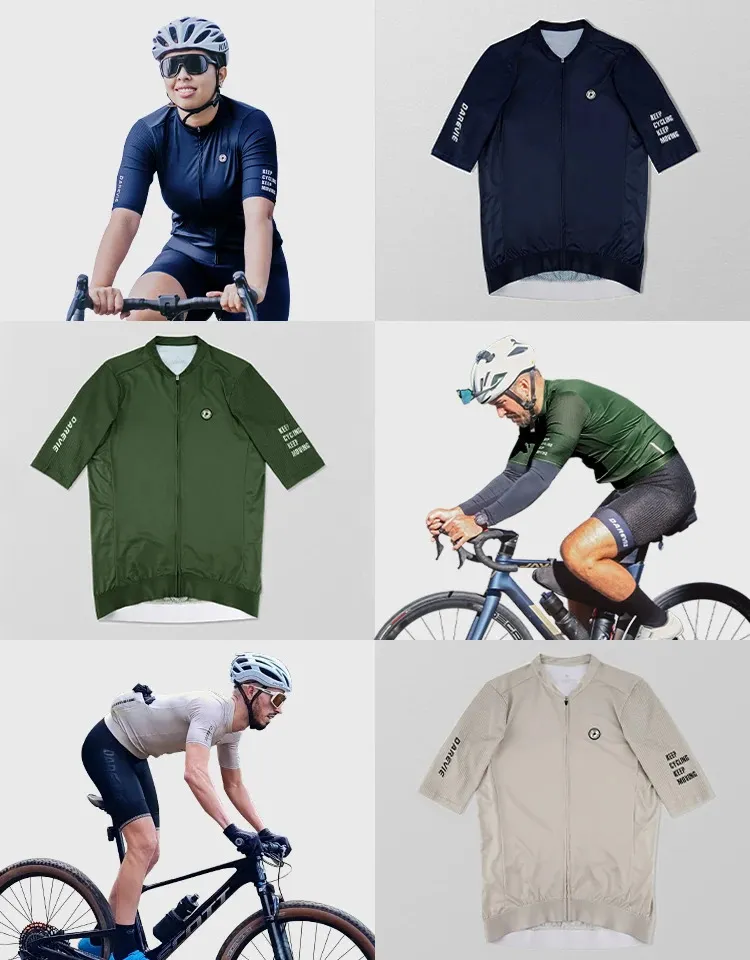 Darevie Cycling Jersey Slim Fit Spf 50 Pro Team 240527 2 614 DHgate