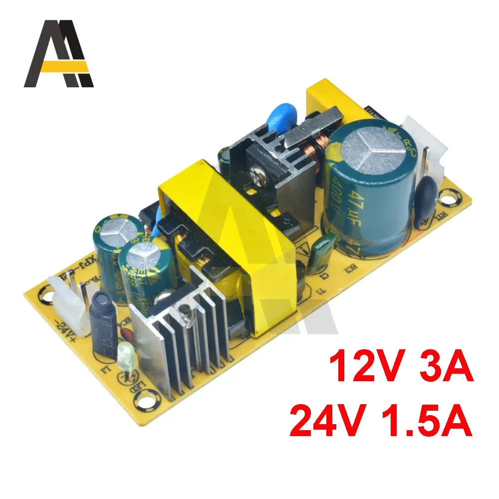AC-DC 12V 24V 1.5A 3A Switching Power Supply Module 36W Circuit Board ...