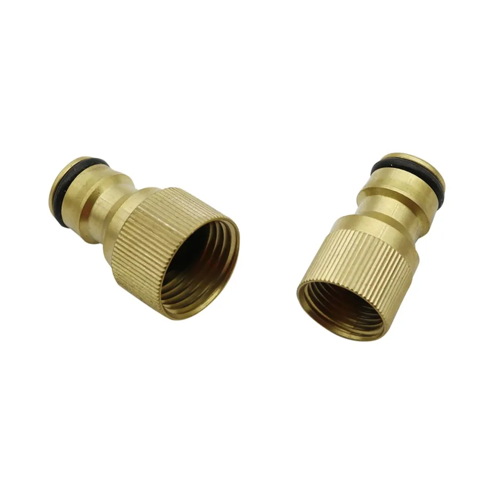 1 connettore per Rubinetto con rondella, Adattatore per Tubo in Ottone