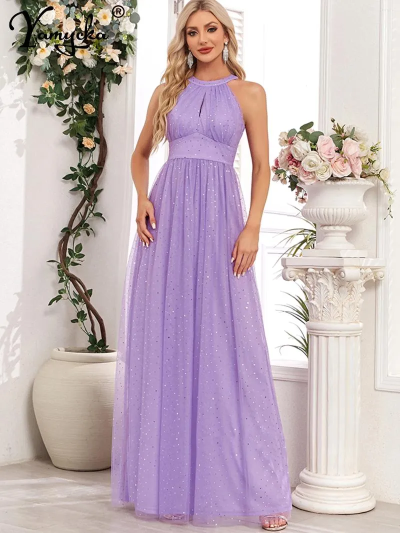Sequin Maxi Dress Sleeveless Gauze Long Evening Summer Dress for Women from  Dhgate Basic & Casual Dresses - price 56.72