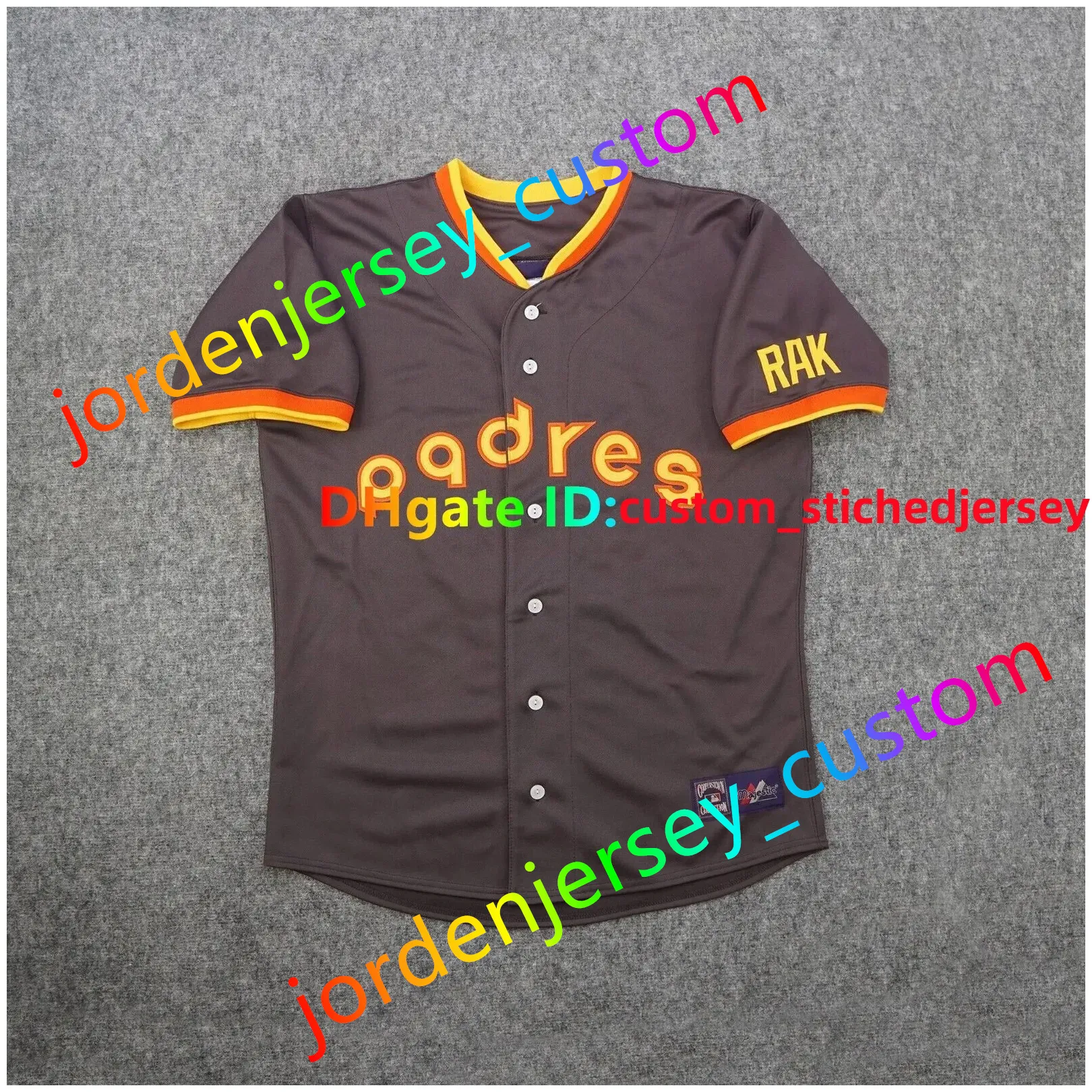 Throwback Padres 2024 BENITO SANTIAGO Baseball Stitched Jersey San Diego FERNANDO TATIS JR. MANNY HADO JUAN SOTO STEVE GARVEY Unique Men Women Kids