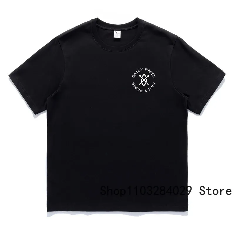 Tシャツ・カットソー DAILY PAPER TSHIRT (1000145) DAILY PAPER shirt with t shirt - Classic Chest Print, Round