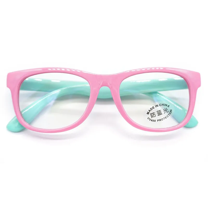 Bendable Kids Optical Glasses With Anti Blue Light Technology And Flexible One Piece Design For Safe Eye Care Plain Mirror Silicone Pink Goggles From Ddmyhome 8.19 DHgate.Com