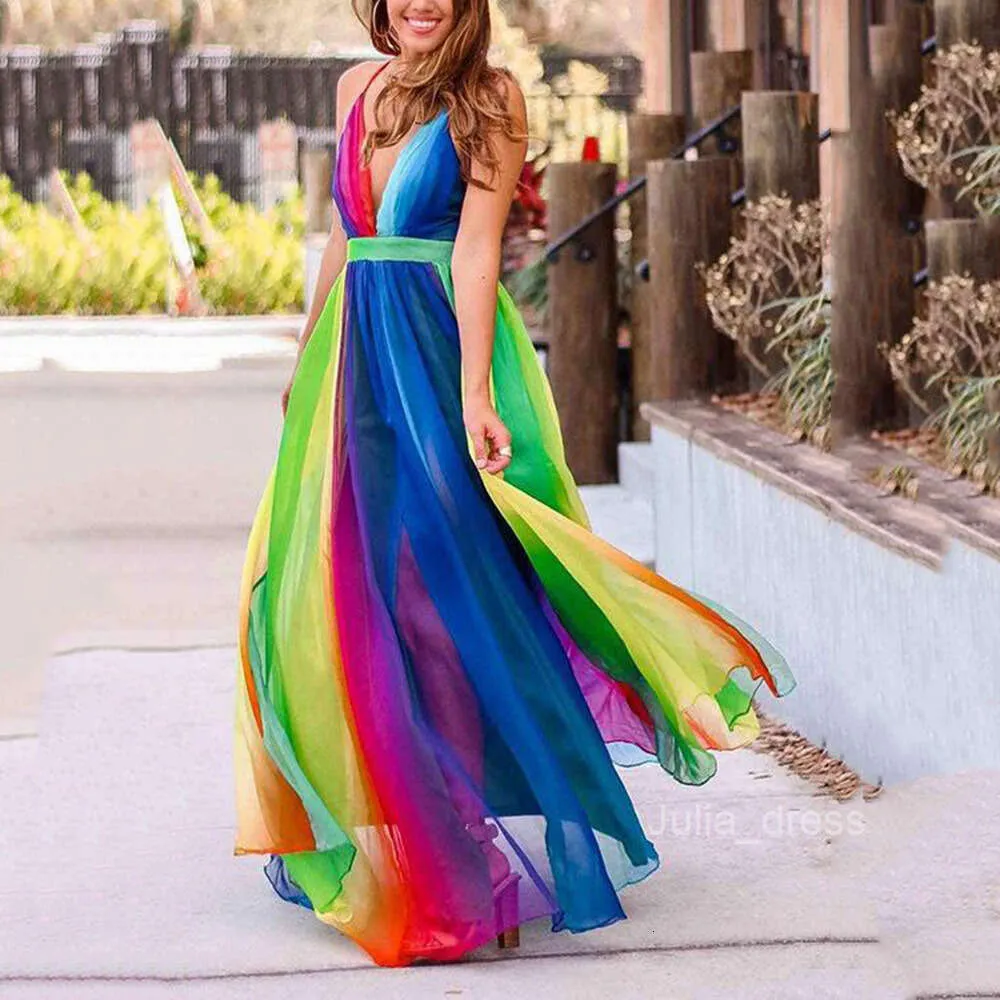 Multicolor chiffon dress hotsell