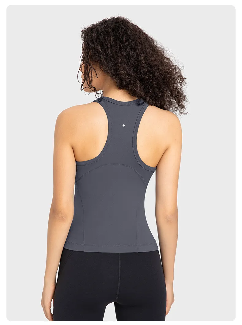 Sportsnew Women's Yoga Sports Bra - Medium Support Workout Crop Top With Removable Pads