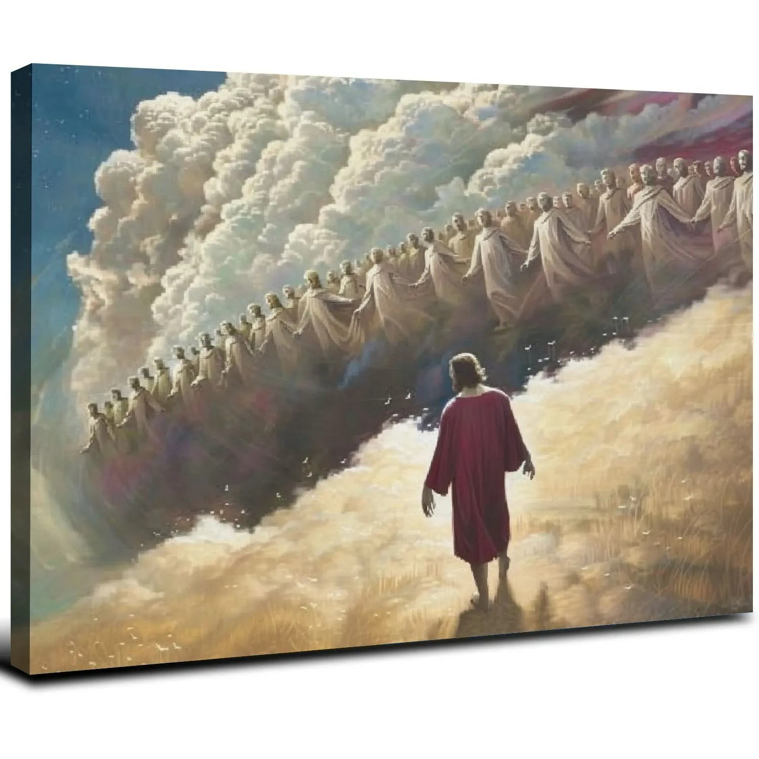 Second Coming Of Jesus Christ Canvas Art Poster And Wall Art Picture ...