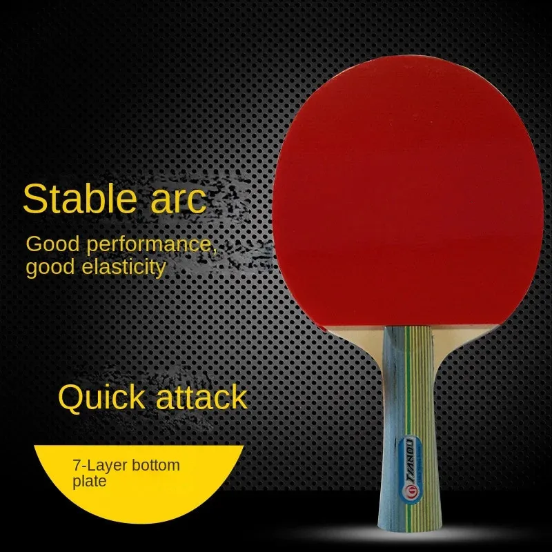 High Grade Table Tennis Rackets Pimples Out/In Shakehand Grip ...