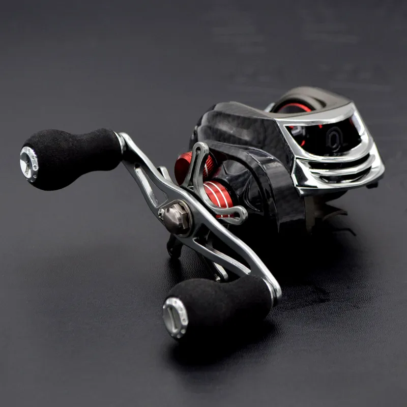 thumbnail image 2 of Sleek Low Profile Baitcasting Reel: 7 Bearings, 6.3:1 Gear 2 of 9