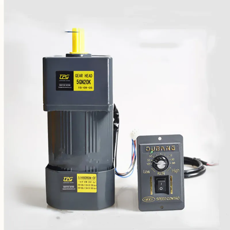 Gear Reducer Otor With Speed Controller AC 110V 6W 50K Adjustable Variable Speed Gear Reduction Electric Motor