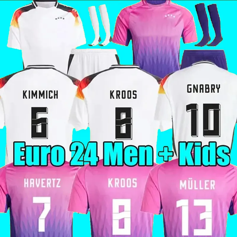 24 25 Musiala Havertz Musiala Kroos Jersey de futebol 2024 Copa da Copa da Euro