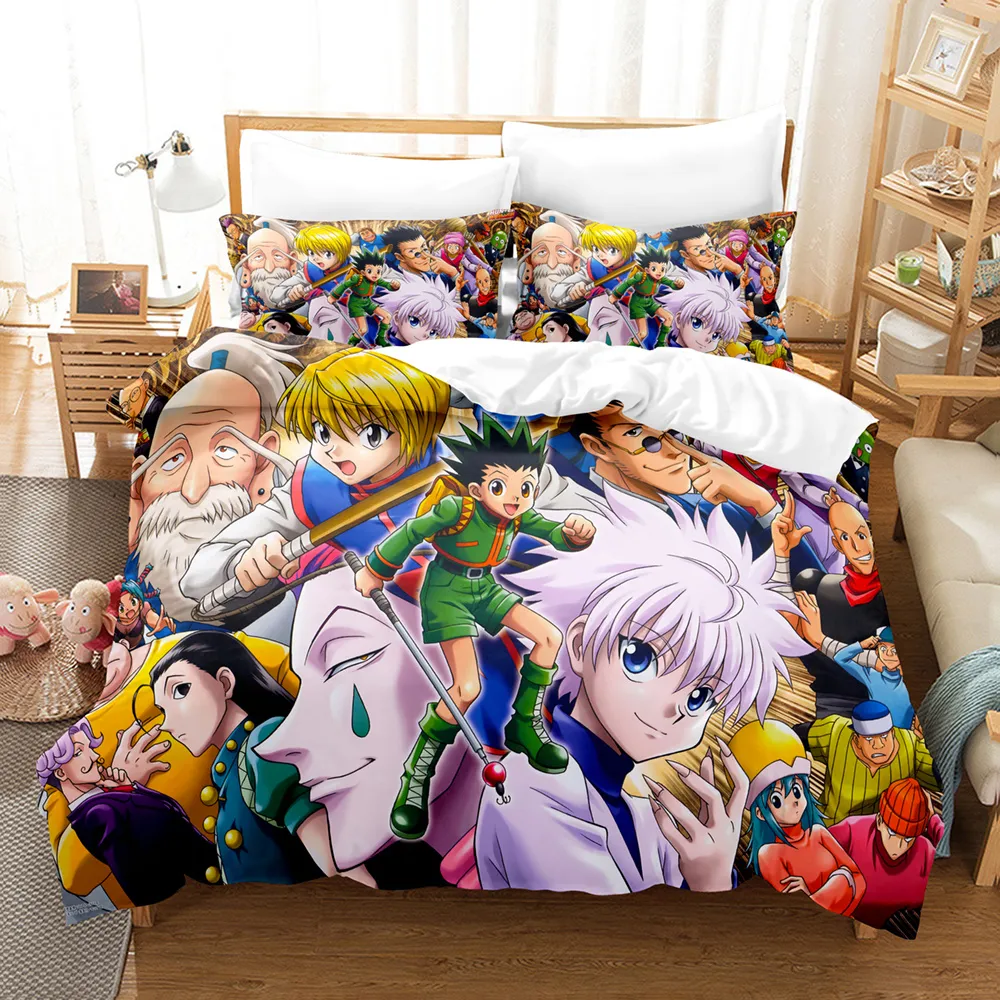 Hunter x Hunter Bedding: Twin, Full, Queen, King