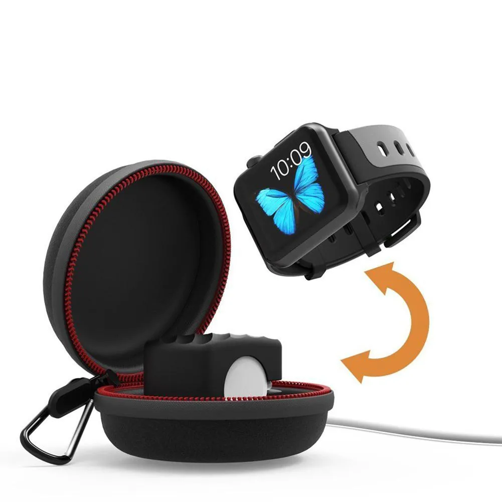 New Portable Charger Charging Holder Dock Case Travel Hard Protective Bag Pouch Case For Apple Watch Series 1 2 3 From Homepro3 8.67 DHgate.Com