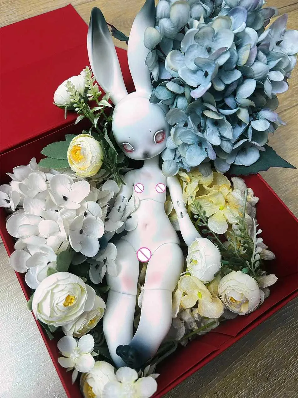 ハンドメイド　テディラビット　シュガーちゃん ハンドメイド テディラビット シュガーちゃん