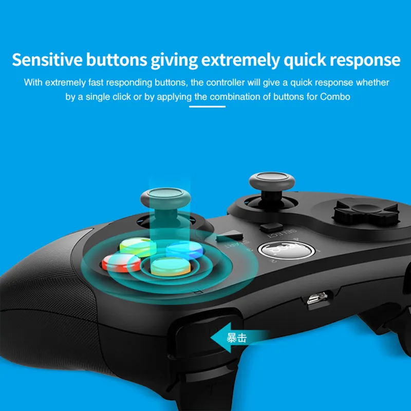 Ipega PG-9157 Mobile Phone Gamepad Bluetooth Game Controller with ...