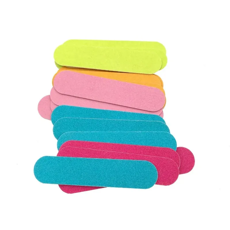 Disposable Wooden Multicolor Chip Nail File Set for Smooth Manicures at ...