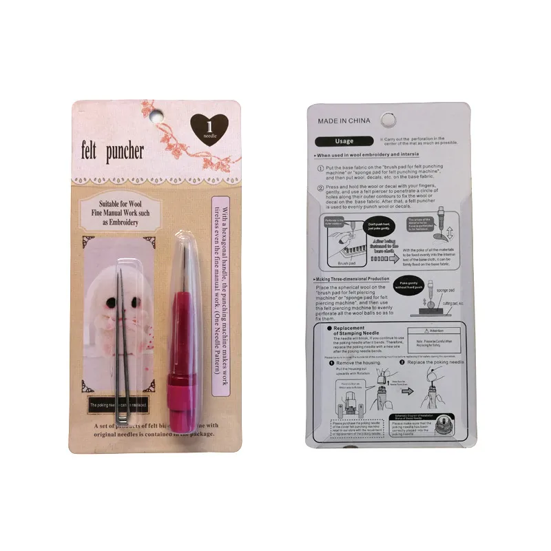 Wool Felting Needle Kit Pen Style Tool Set for Beginner DIY Wool Felt ...