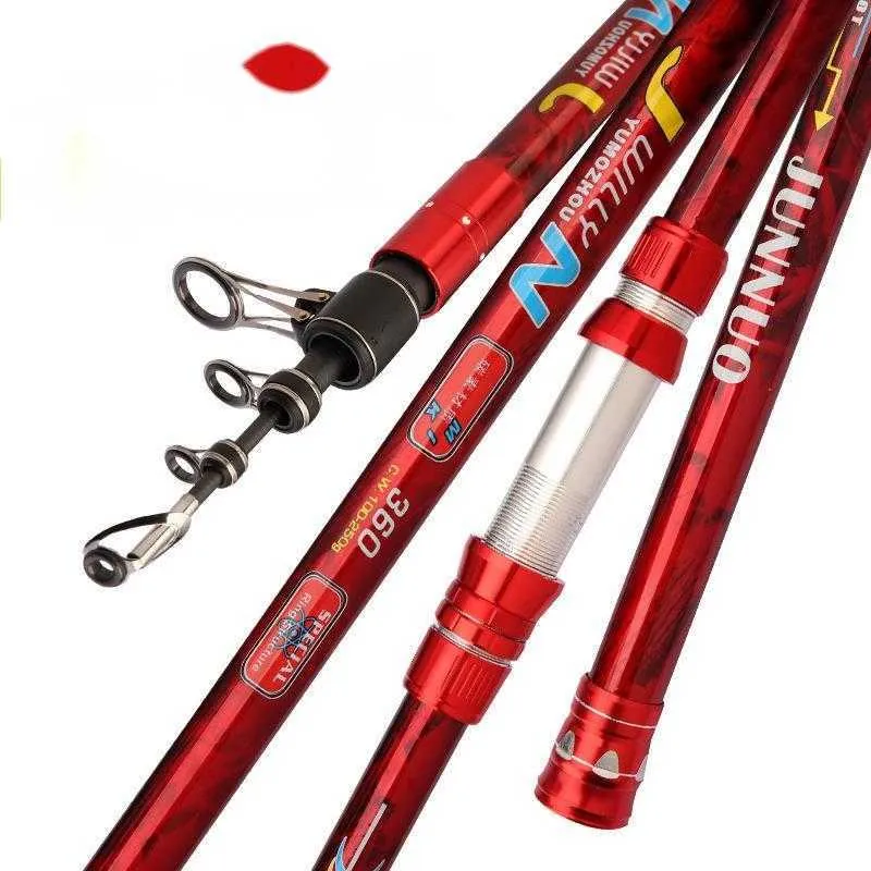 Carbon Fiber Telescopic Fishing Rod for Saltwater Long Casting with Hard  Action and 1.8mm Top Diameter from Dhgate Boat Fishing Rods - price 26.77
