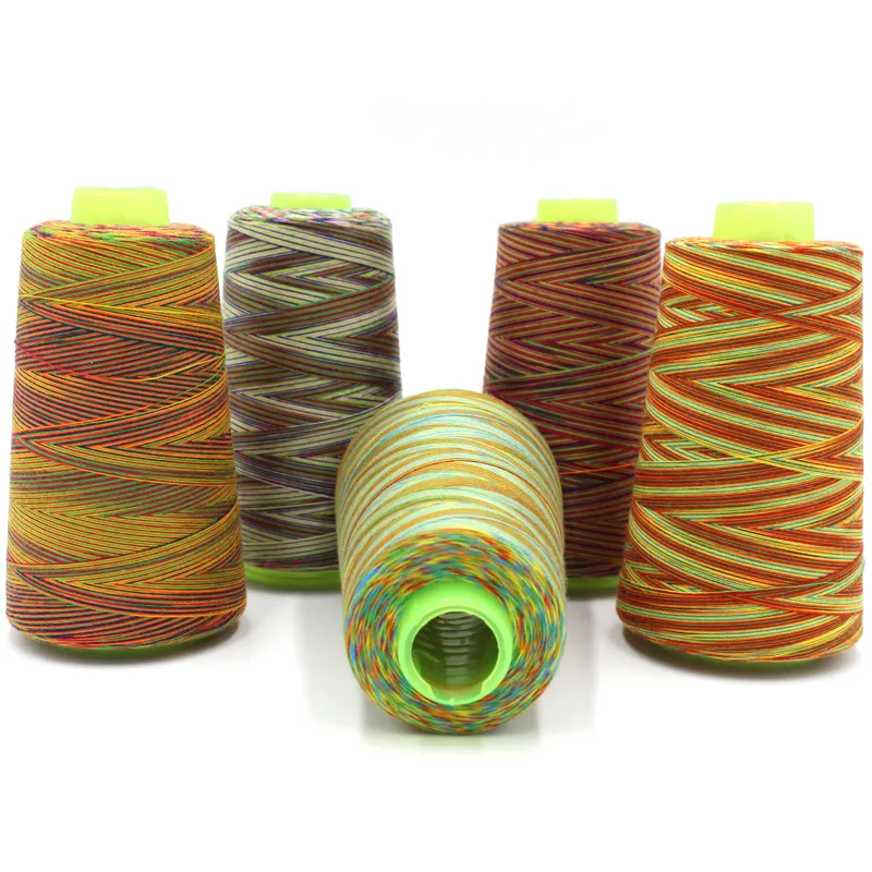 Raimbow Coloue Thread Rainbow Color Sewing Threads 3000yd Gradient... From Ddmywonder, $22.94 ...