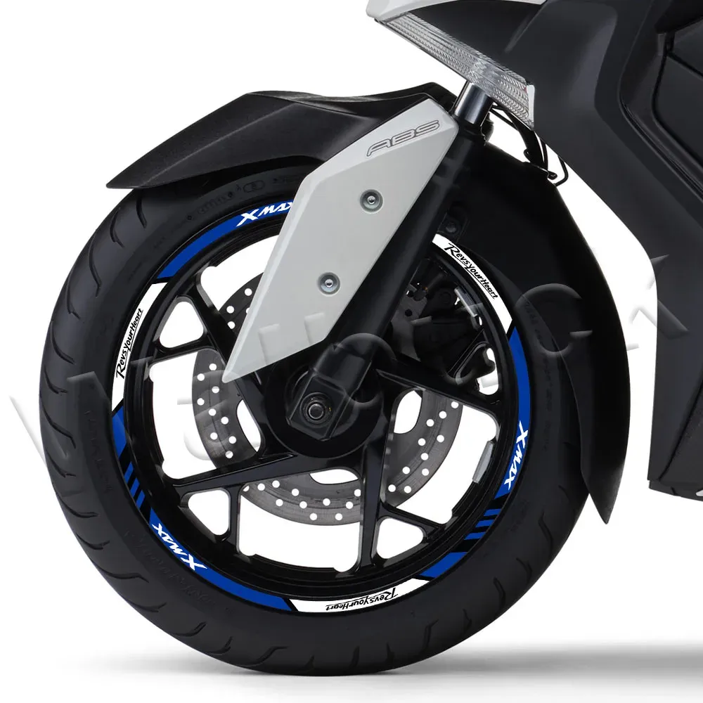 防水モーターサイクルホイールステッカーリムストライプテープ