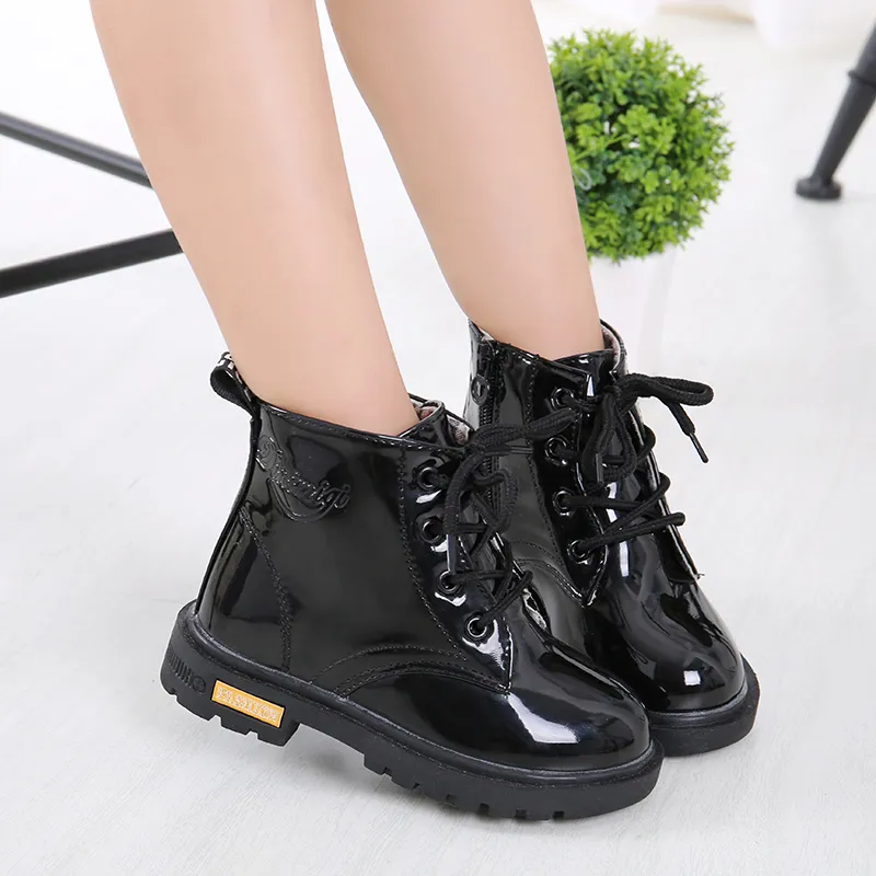 Patent boots kids discount