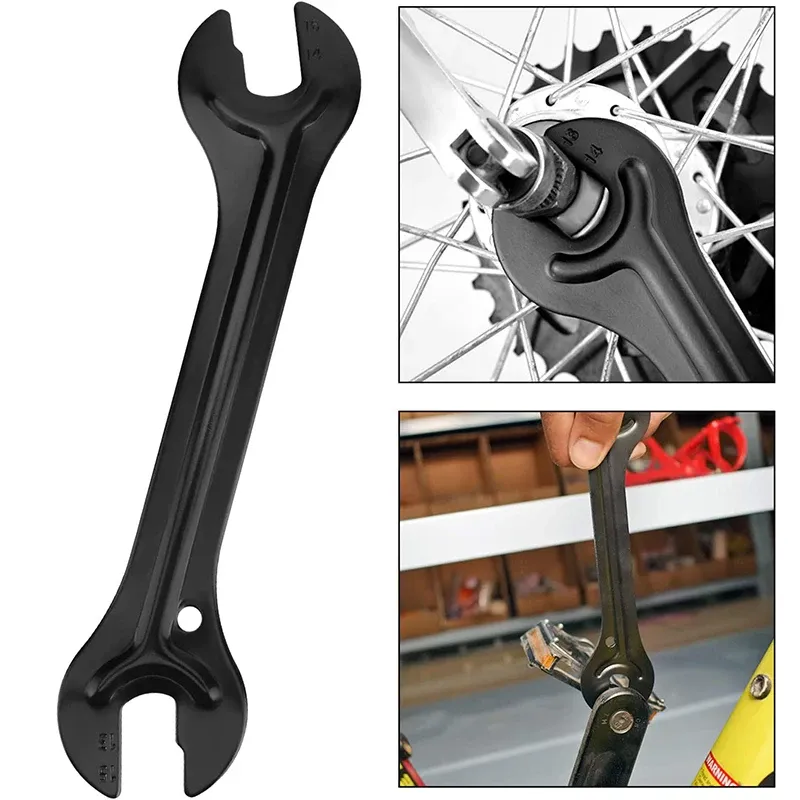 Steel Bicycle Hub Pedal Repair Wrench Bike Wheel Axle Cone
