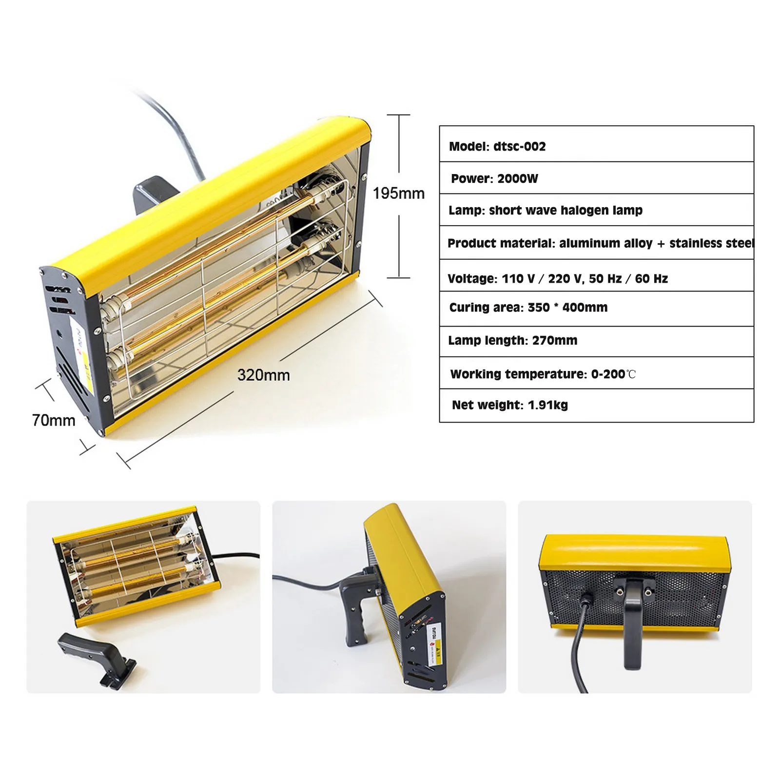 Infrared paint heater hotsell