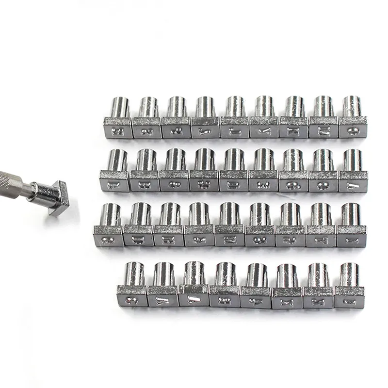 Set De 6 Sellos Para Estampar Cuero – Plantillas De Acero Para Grabado Y Repujado (Aficionados Y Profesionales)