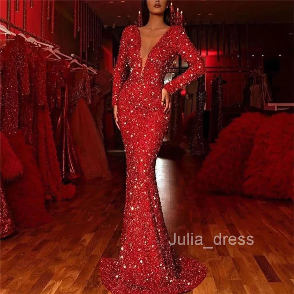 Red sequin wrap dress shop