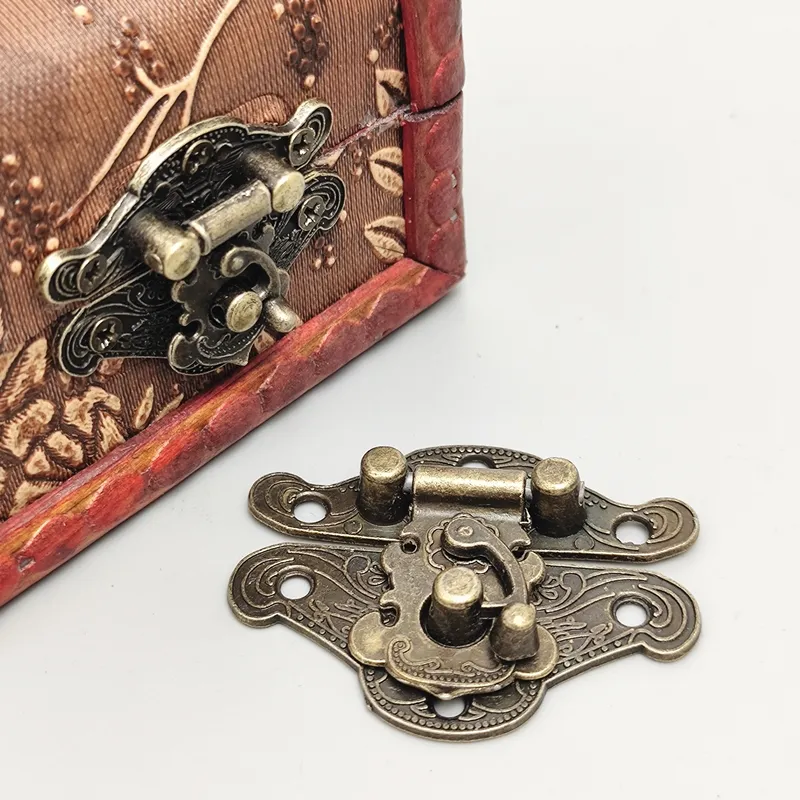 DOITOOL Vintage Cabinet Lock Set – 6 Antique Locks With Keys For Wooden Jewelry Boxes, Drawers & Furniture