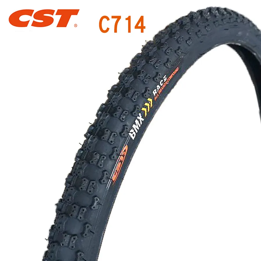Wear-Resistant CST BMX Bicycle Tires, 20 Inch x 1/8, 3/8,