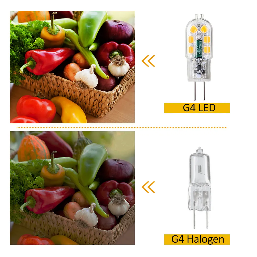 12V DC G4 LED Light Bulb 3W Equivalent To 30W Halogen Shatterproof AC DC Compatible From Ddmydec 11.24 DHgate.Com