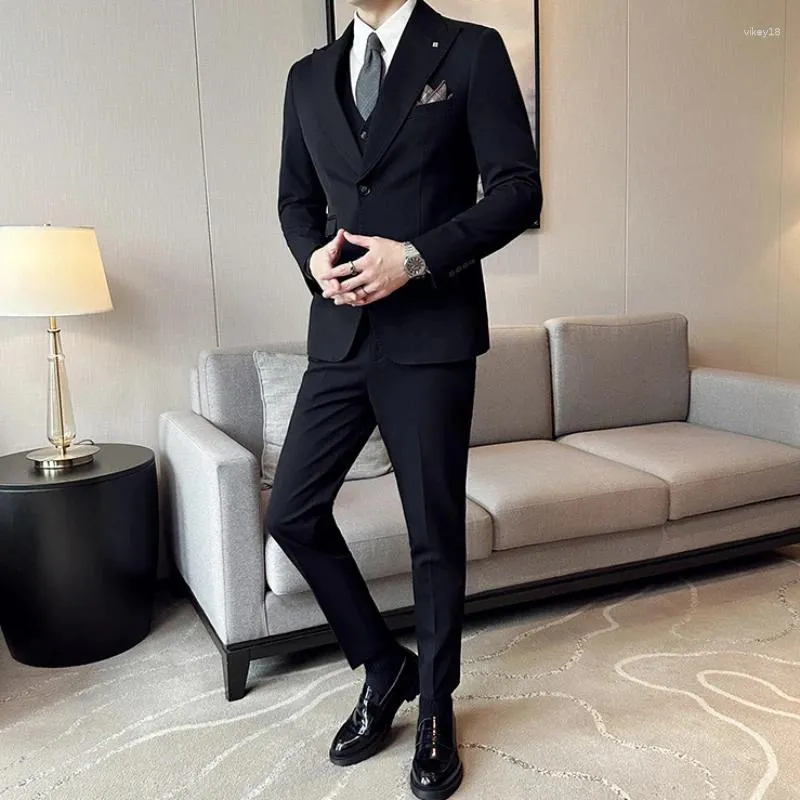 魅力の Mens Blazers Fit Slim Mens: Set Short Suit Classic Business スーツ