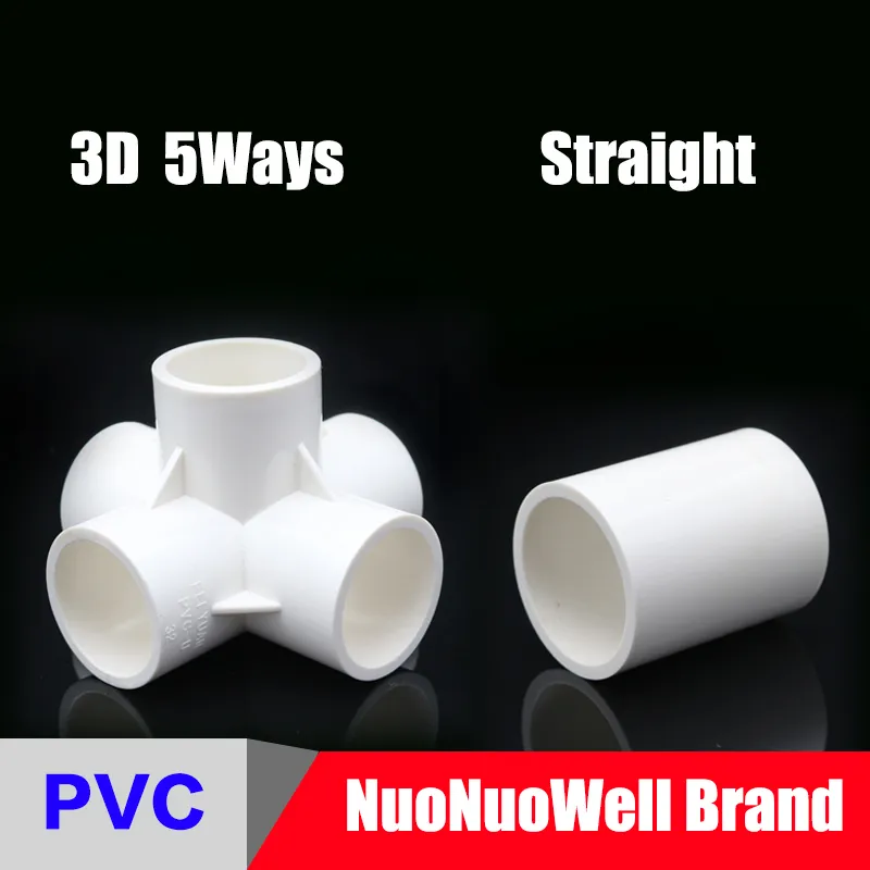 NuoNuiWell White PVC Pipe pvc plumbing fittings - Straight Elbow Solid ...