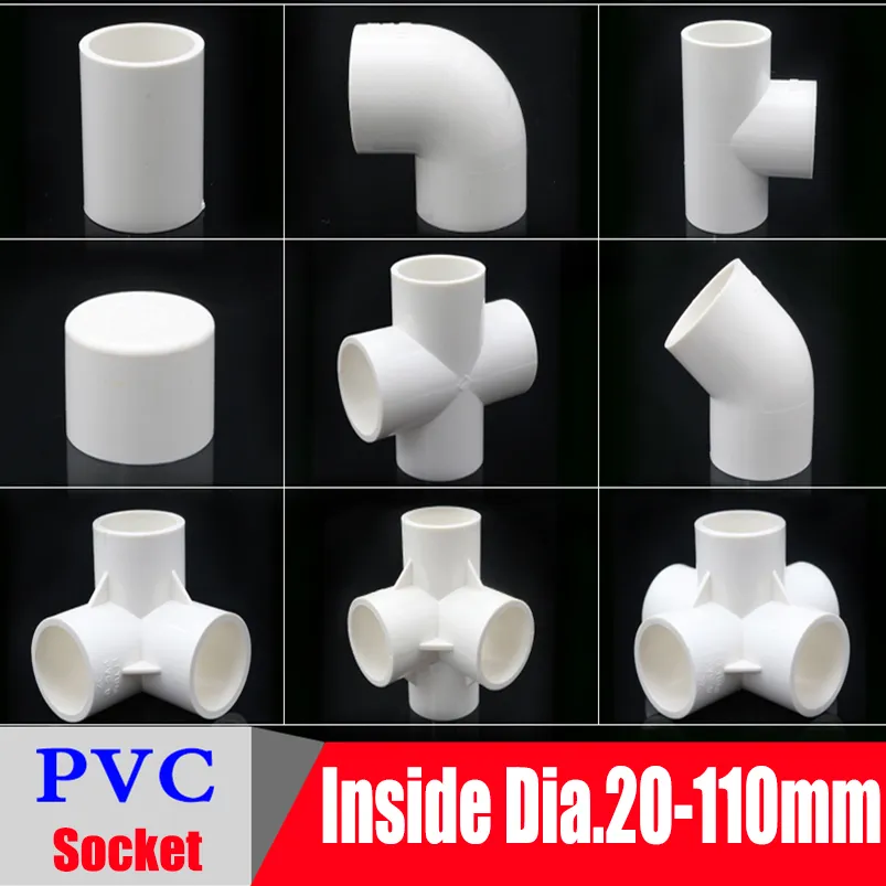 NuoNuiWell White PVC Pipe pvc plumbing fittings - Straight Elbow Solid ...