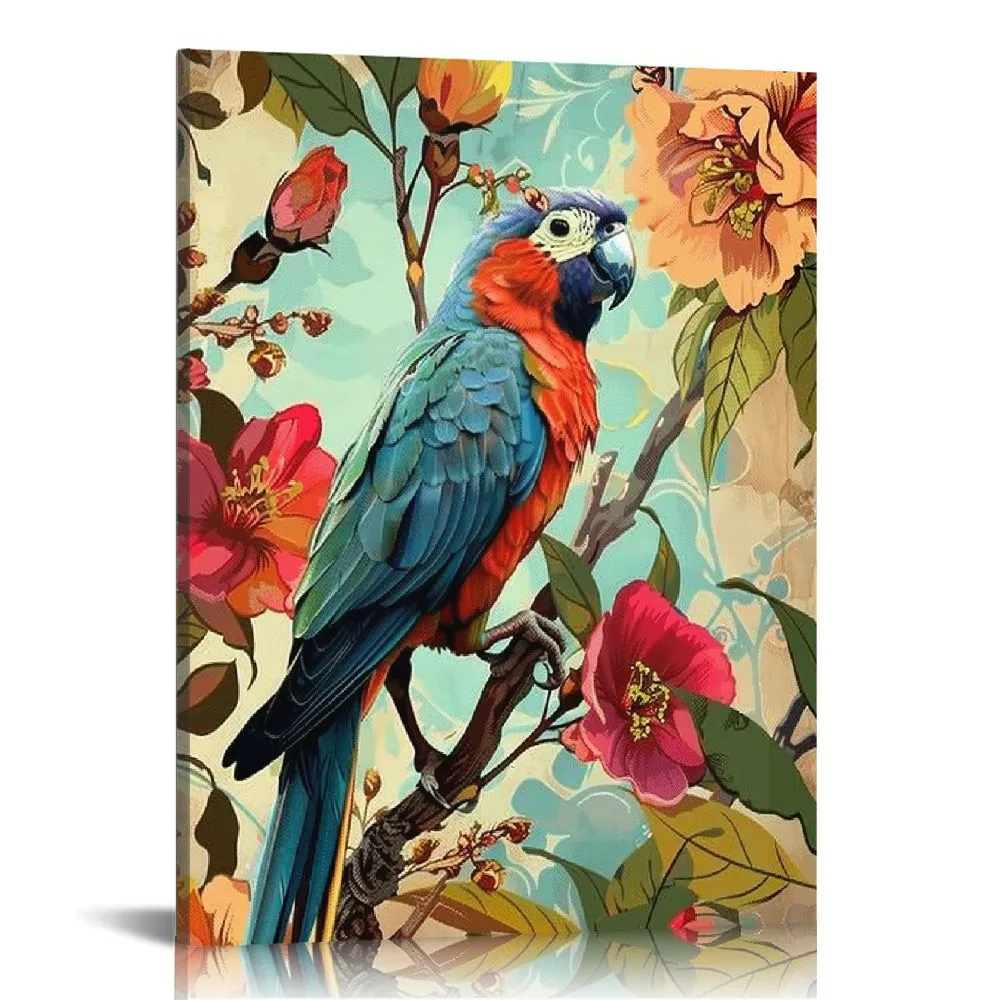 Parrot wall art hot sale