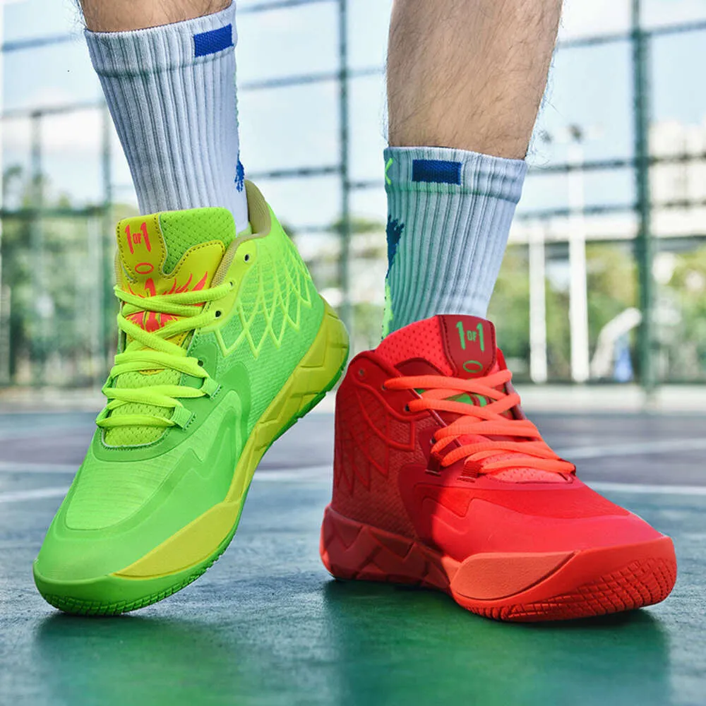 Green kids basketball shoes store