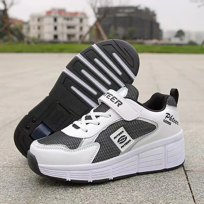 Retractable skate shoes deals