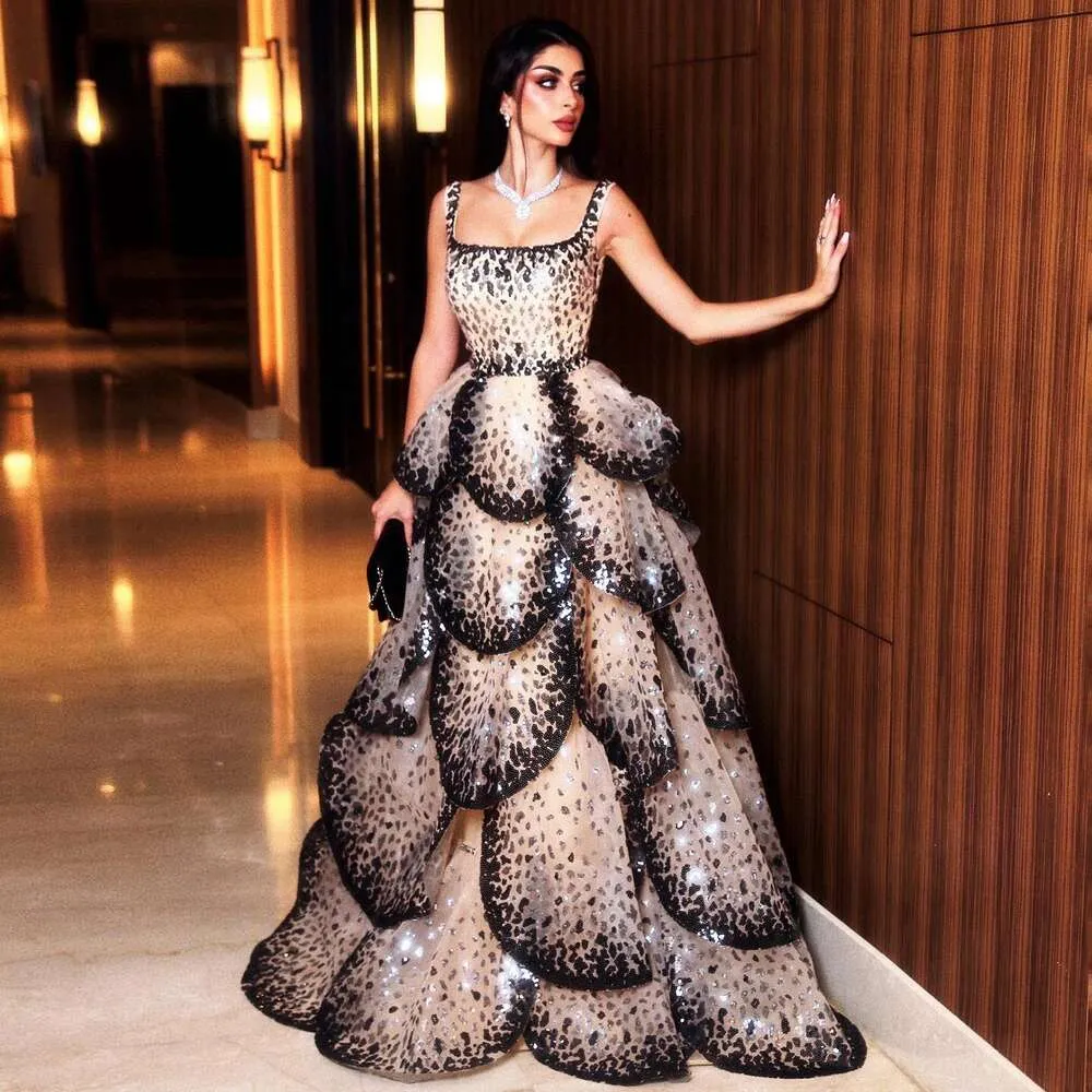Dubai Sequinned Evening Gown Taffeta A-Line Sweep Train Formal Dress from  Dhgate Evening Dresses - price 624.37