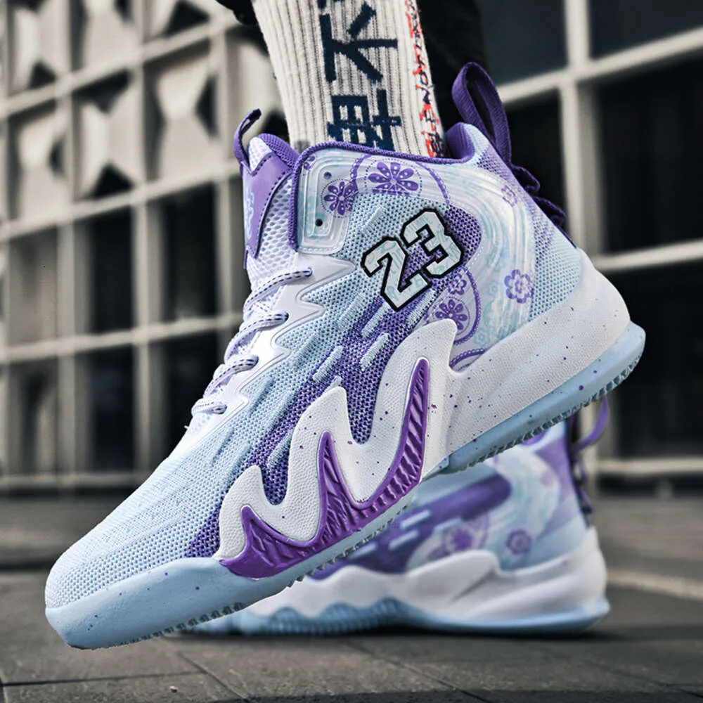 Blue basketball shoes youth sales