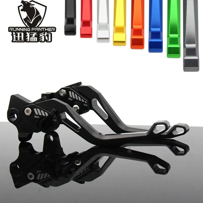 thumbnail image 2 of CNC Short Brake & Clutch Levers For Yamaha YZF-R1 1999-2025 – Black, 147mm, 6061 Aluminum 2 of 6