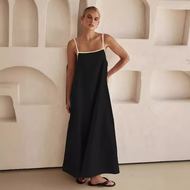 high neck dress backless Capriana Halter Low Back Mini Dress Black main image 1