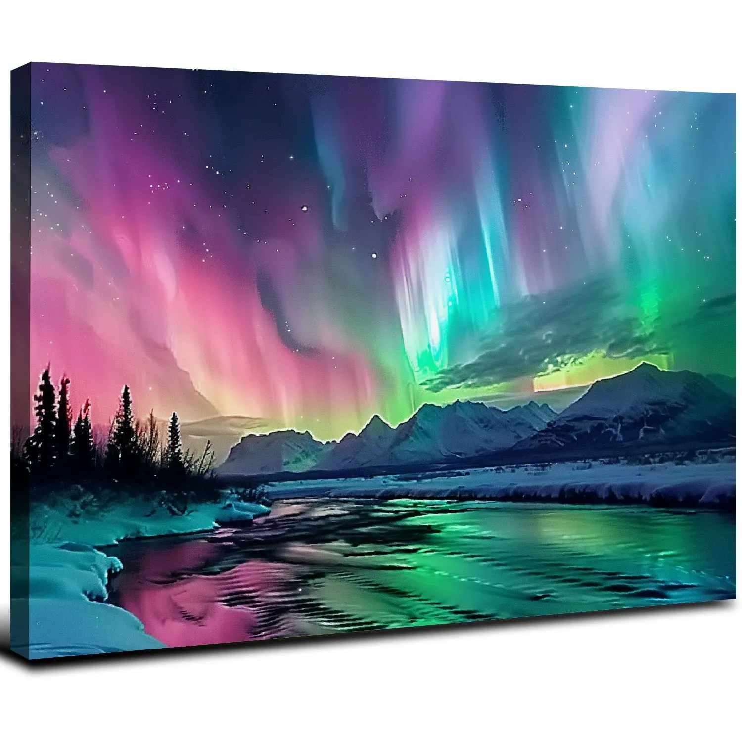 Northern lights wall art 2025