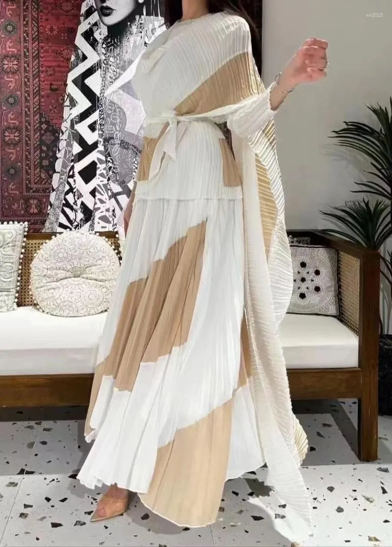 knee length dresses for ladies 3 PIECE MIYAKI DRESS – BayNik African Couture main image 0