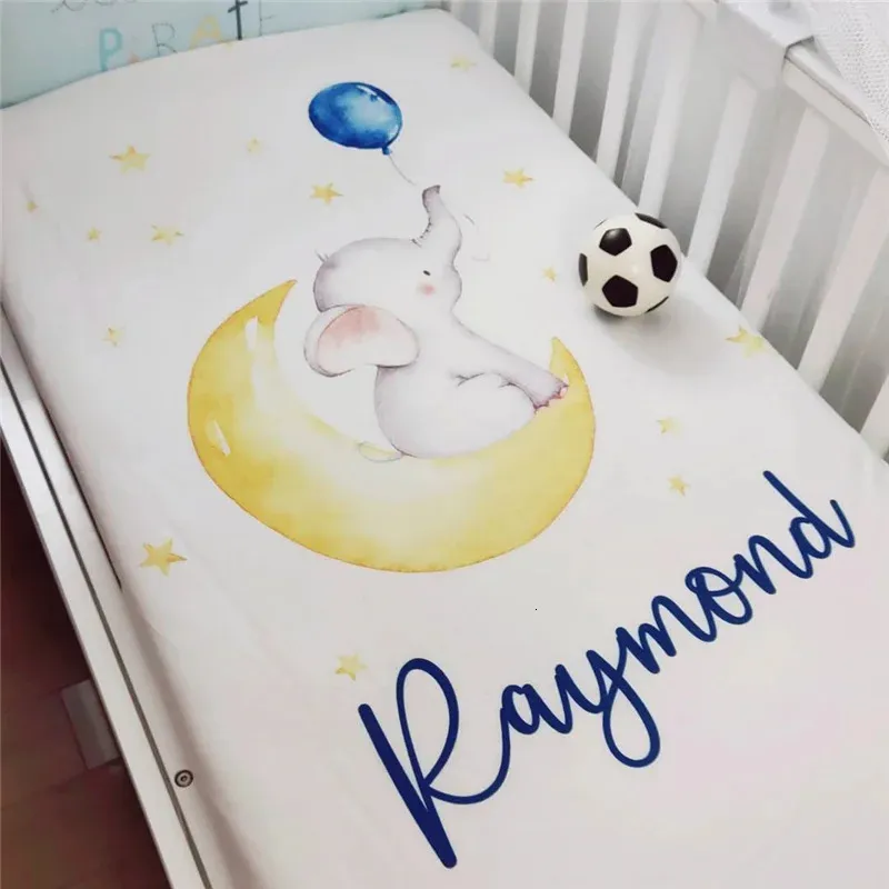 Personalised cot set best sale