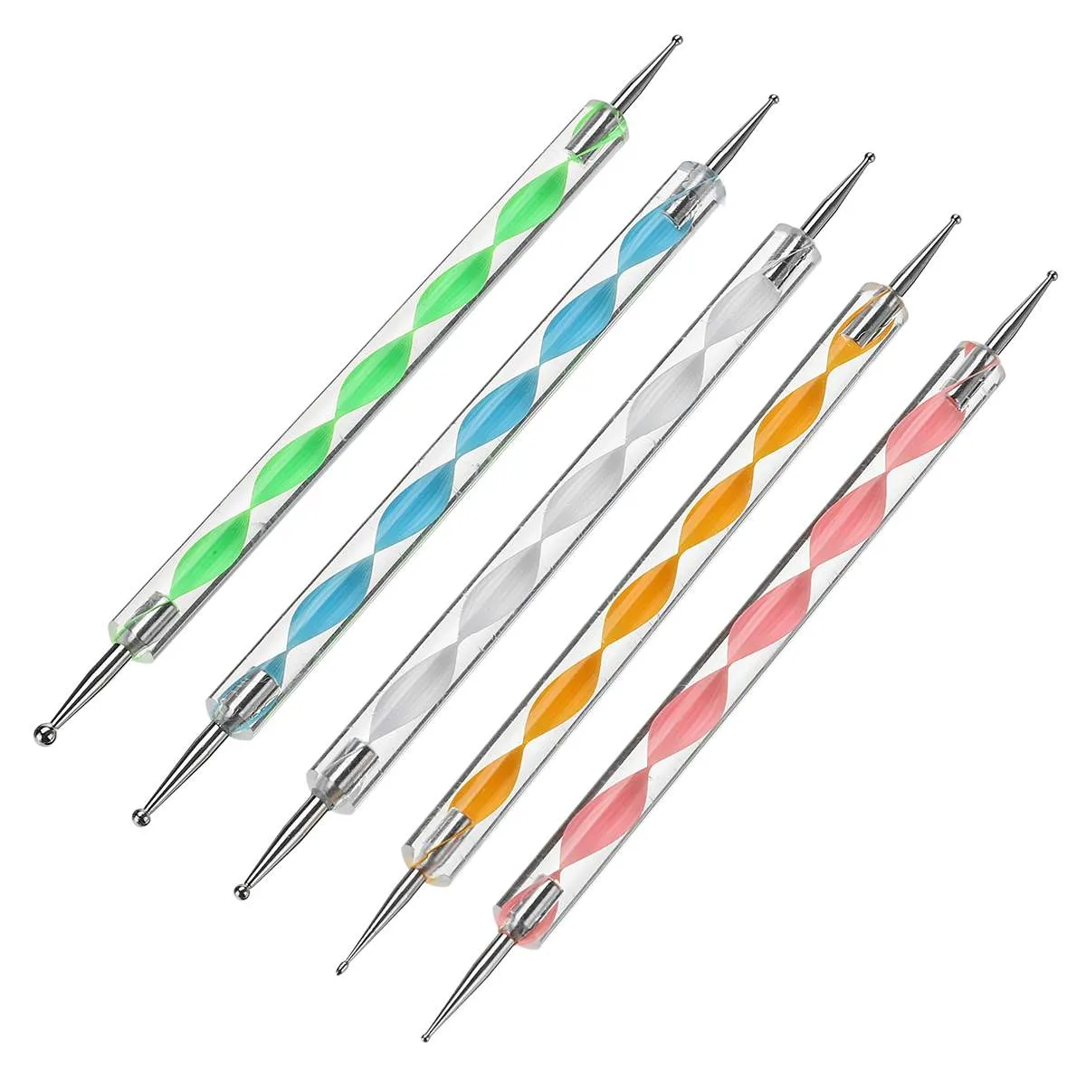 Mandala Dotting Tool Set – 8 Stück Acryl-Punktierwerkzeuge Für Steinmalerei & Nageldesign
