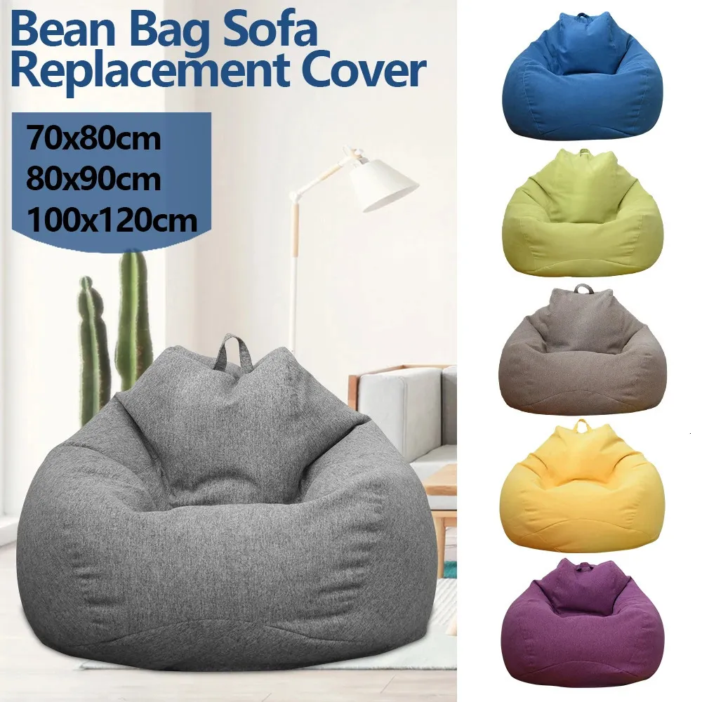 Oversized Soft Bean Bag Cover For Adults Living Room Bedroom Home Tatami Lounger Comfy Seat Cover From Wai10 7.44 DHgate.Com